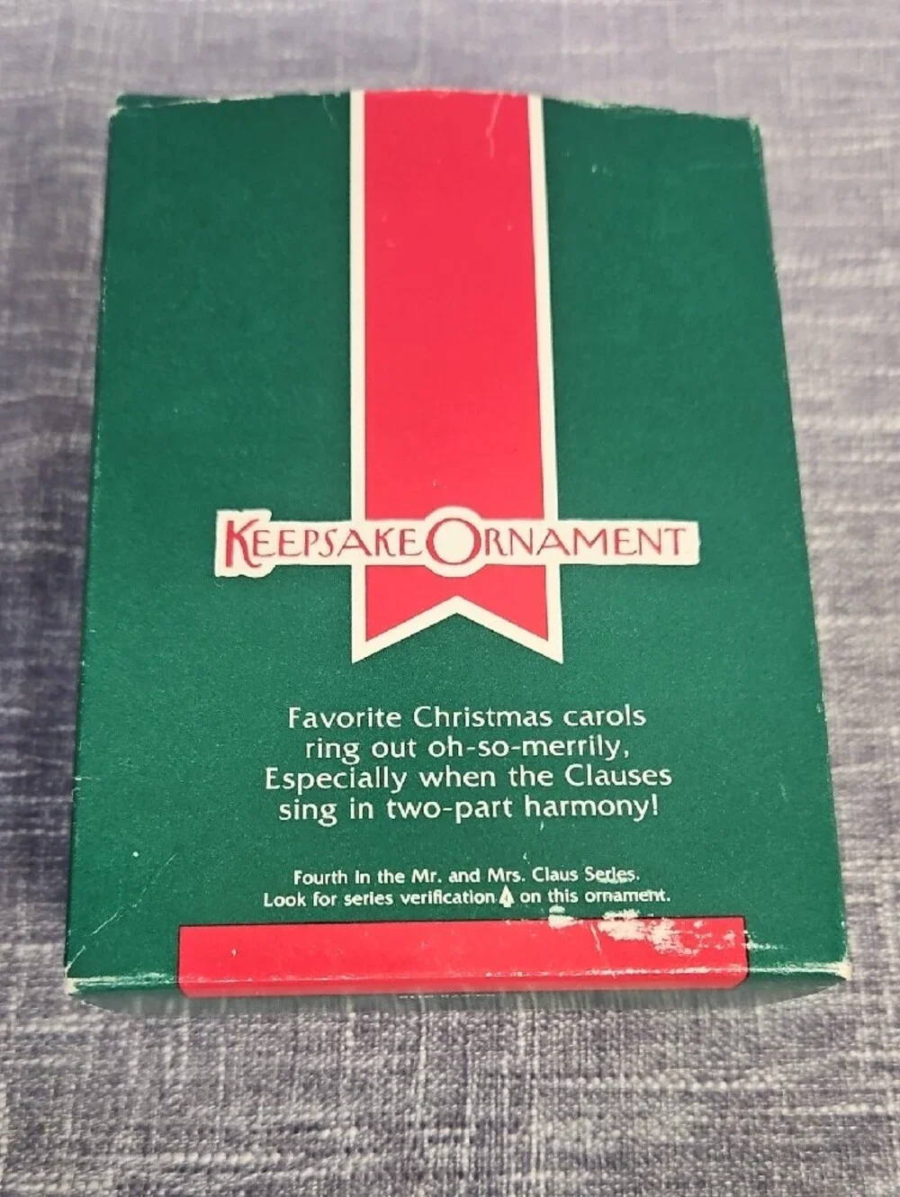 Hallmark 1989Santa & Mrs. Claus